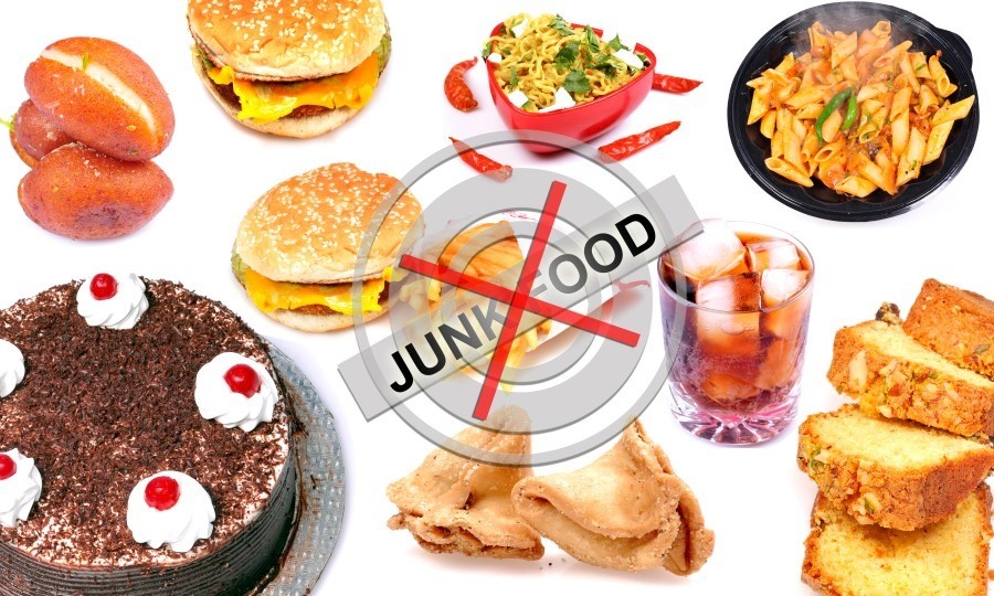 Stop eating junk food